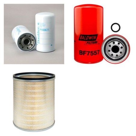 CLARK-MICHIGAN 55B Filter Service Kit w/Cummins V378C Eng.