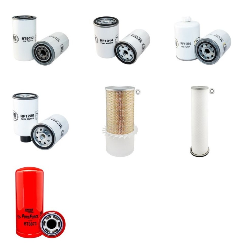 CLARK-MICHIGAN 55C Filter Service Kit w/Cummins 6BTA 5.9 Eng.