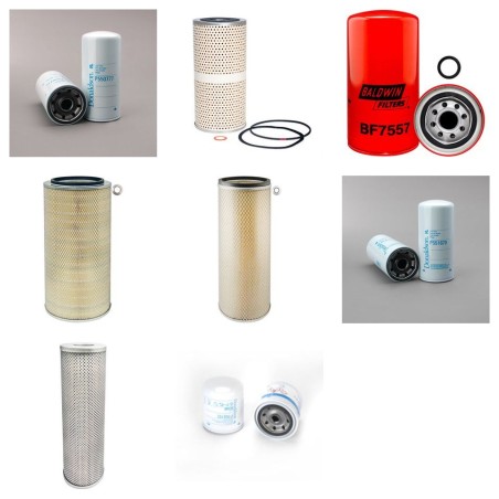 CLARK-MICHIGAN 125C Filter Service Kit w/Cummins N855C-235 Eng.