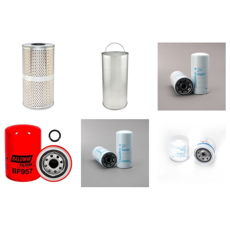 CLARK-MICHIGAN 175C Filter Service Kit w/Cummins NT855C Eng.
