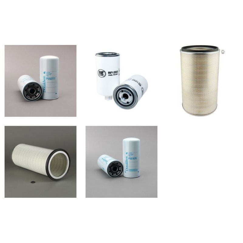 CLARK-MICHIGAN 275B Filter Service Kit Air Oil Fuel Filters w/Cummins  Eng.