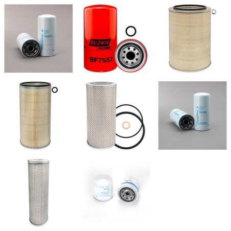 CLARK-MICHIGAN 275C Filter Service Kit w/Cummins KT 1150C Eng.