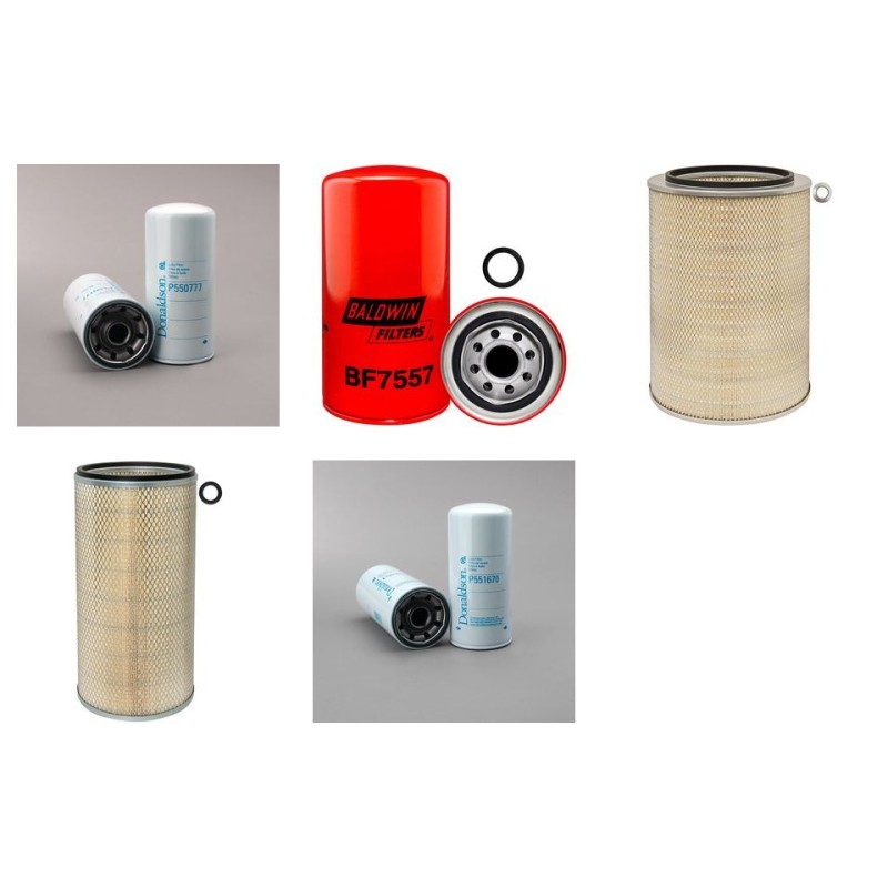 CLARK-MICHIGAN 275C Filter Service Kit w/Cummins KT 1150C Eng.
