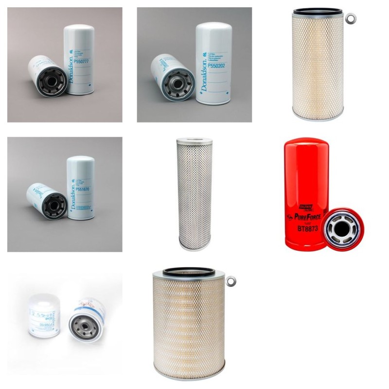 CLARK-MICHIGAN 475C Filter Service Kit w/Cummins VT 1710C Eng.