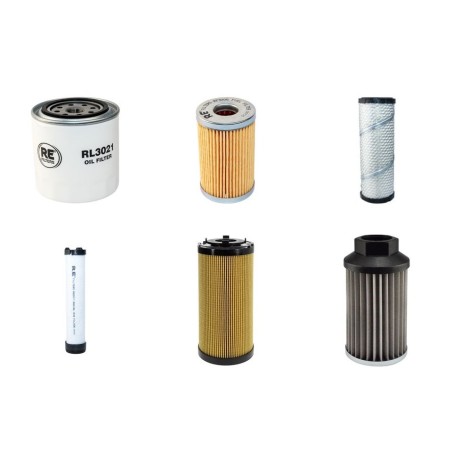 COLTRAX CX 300 Filter Service Kit with Kubota D 1503M Eng