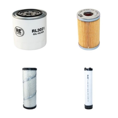 COLTRAX CX 300 Filter Service Kit Air Oil Fuel Filters w/Kubota D 1503M Eng.