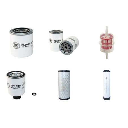COMPAIR C20K Filter Service Kit with  Kubota D1105 Engine