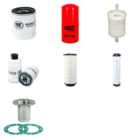 COMPAIR-HOLMAN C 25 Filter Service Kit w/Deutz F2L1011F Eng.   YR  2001-