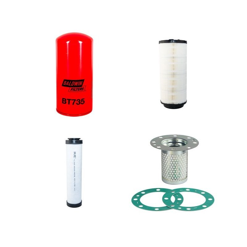 COMPAIR-HOLMAN C 25 Filter Service Kit Air Oil Fuel Filters w/Deutz F2L1011F Eng.   YR  2001-