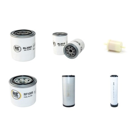 COMPAIR-HOLMAN C 25 Filter Service Kit w/KUBOTA D 1105 Eng.