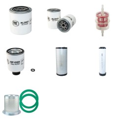 COMPAIR-HOLMAN DLT 0206 Compressor Filter Service Kit with  Kubota D 1105 Eng