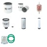 COMPAIR-HOLMAN DLT 0206 Compressor Filter Service Kit with  Kubota D 1105 Eng