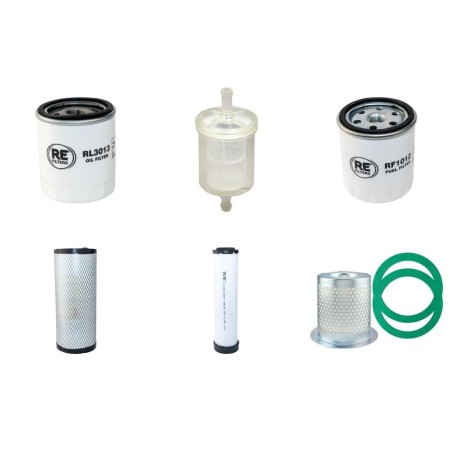 COMPAIR-HOLMAN DLT 0406 Compressor Filter Service Kit with  Deutz F3M2011 Eng