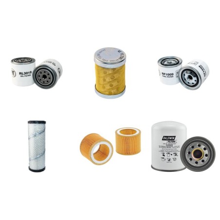 COMPAIR-HOLMAN DS 20 P Compressor Filter Service Kit with  Perkins KD 81109U Eng