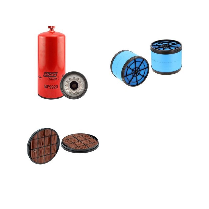 Filter kit for Case STX 530 with Cummins QSX15 Engine   480 CH
