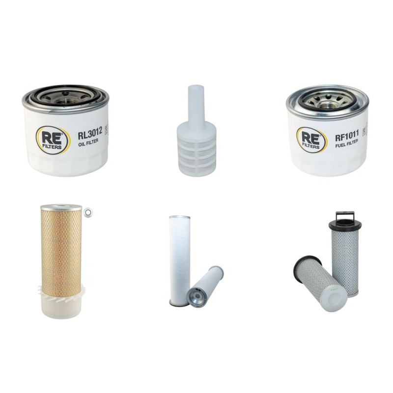 CORMIDI C 145 Filter Service Kit w/Yanmar 4TNV98 Eng.   YR  2011-