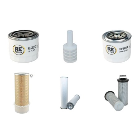 CORMIDI C 145 Filter Service Kit w/Yanmar 4TNV98 Eng.   YR  2011-