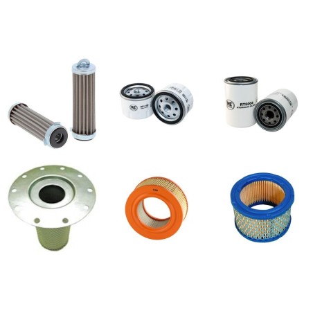 CREPELLE CR 120 Filter Service Kit w/Lombardini 9LD560-12 Eng.