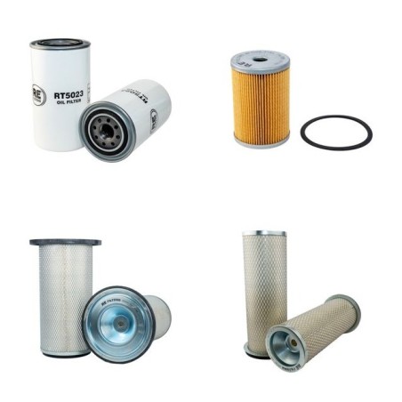 DAEWOO DH 130-2 Filter Service Kit Air Oil Fuel Filters