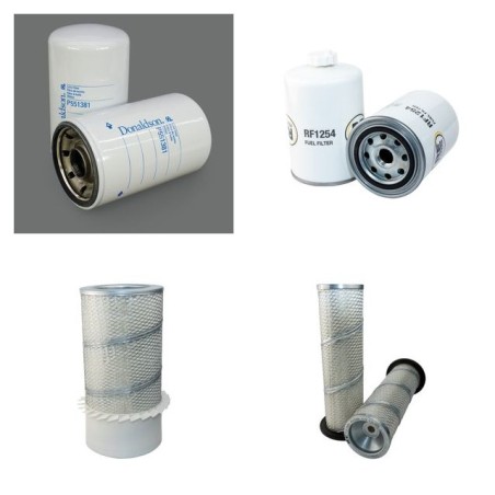 DAEWOO DH 1200LC Filter Service Kit Air Oil Fuel Filters