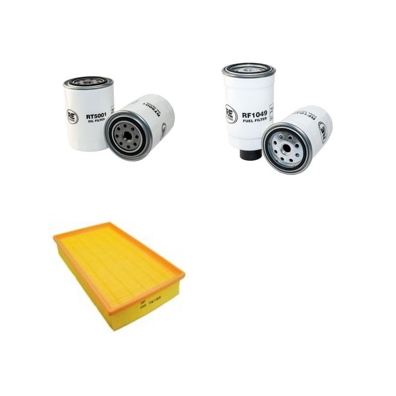 ALFA ROMEO 90 2.4 TURBO DIESEL SUPER Filter Service Kit      YR  11.84-4.86
