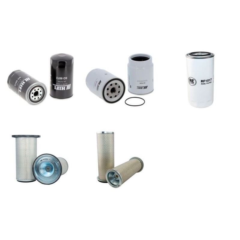 DAEWOO MEGA 160-V Filter Service Kit Air Oil Fuel Filters