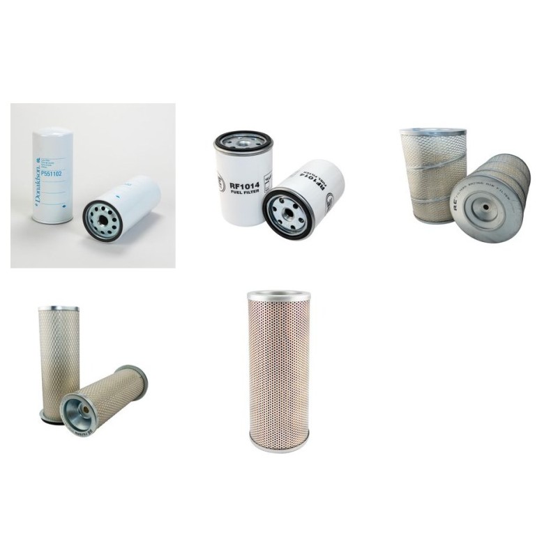 Filter kit for Case Poclain 115 P with Deutz Bf6L913 Engine
