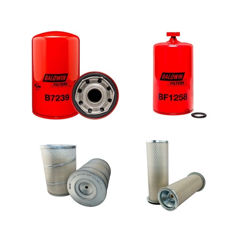 DAEWOO MEGA 250-V  Filter Service Kit Air Oil Fuel Filters w/D 1146T TIER 1 Eng. SN   1001-2000