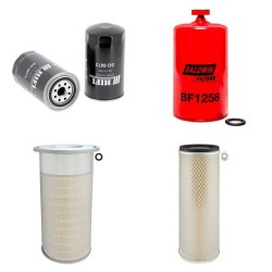 DAEWOO MEGA 250-V  Filter Service Kit Air Oil Fuel Filters w/DB 58TIS Eng. SN   2001-3000