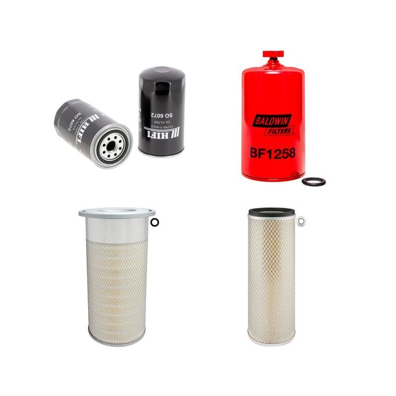 DAEWOO MEGA 250-V  Filter Service Kit Air Oil Fuel Filters w/DB 58TIS Eng. SN   2001-3000