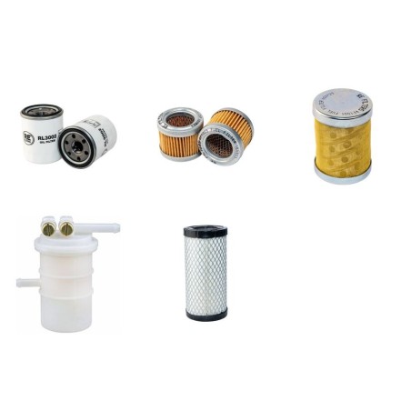 Daewoo Solar 015 Plus Filter Service Kit 2004-2007 Air - Oil - Fuel Filters
