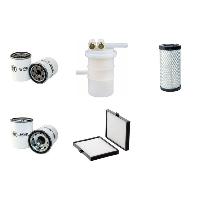 DAEWOO SOLAR 015 VT Filter Service Kit with Mitsubishi L3E Eng 2004-