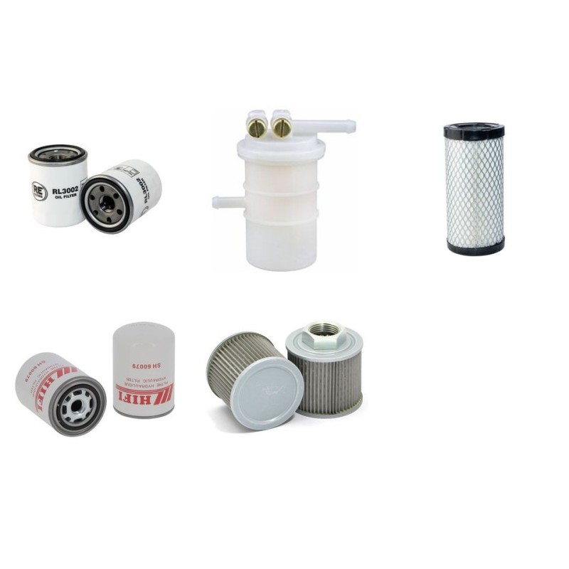 DAEWOO SOLAR 018 PLUS Filter Service Kit w/Mitsubishi Eng.