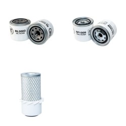 DAEWOO SOLAR 030 Filter Service Kit Air Oil Fuel Filters