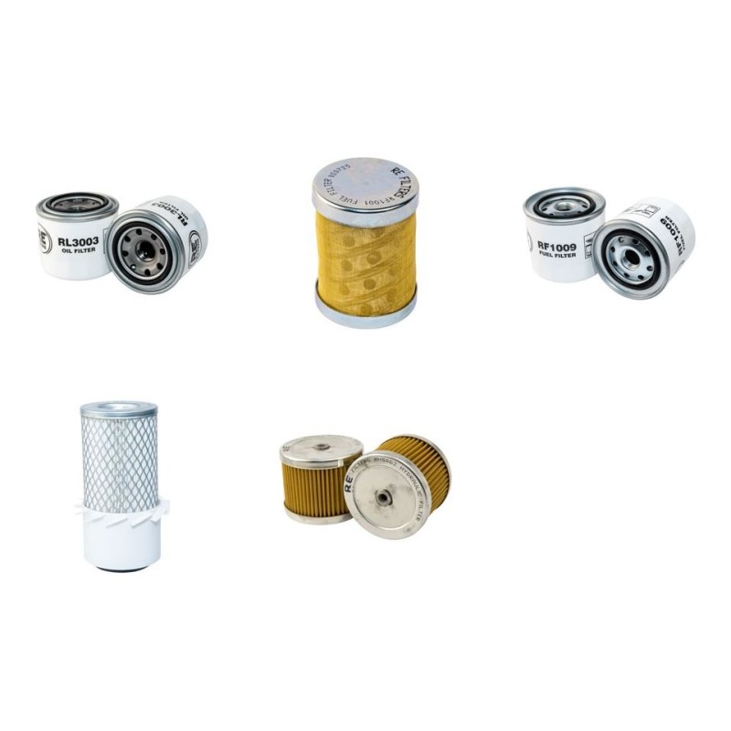 DAEWOO SOLAR 030 PLUS Filter Service Kit w/ISUZU 3LD1 Eng.