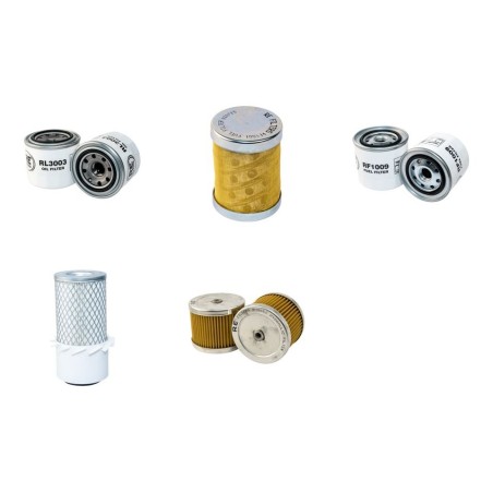 DAEWOO SOLAR 030 PLUS Filter Service Kit w/ISUZU 3LD1 Eng.