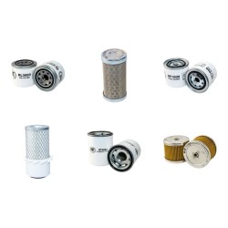 DAEWOO SOLAR 035 Filter Service Kit w/Isuzu 3LD1 Eng.