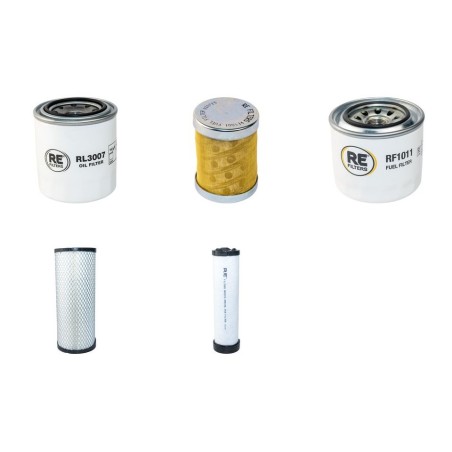 DAEWOO SOLAR 075-V Filter Service Kit Air Oil Fuel Filters w/Yanmar 4TNE98-DB Eng.