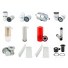 Filter kit for Case (Poclain) 1188 with Cummins 6T590 Engine