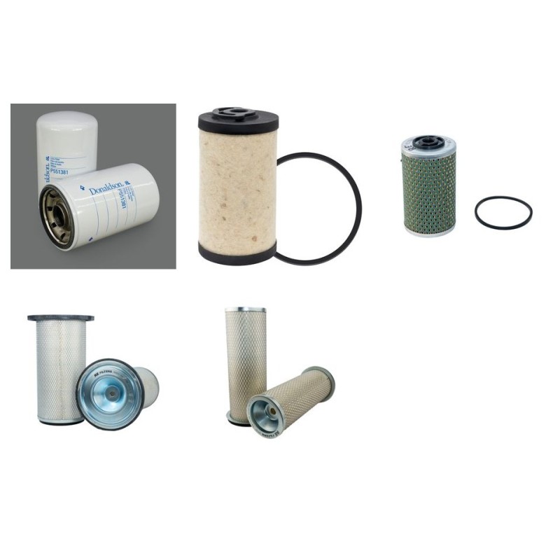 DAEWOO SOLAR 170 Filter Service Kit Air Oil Fuel Filters