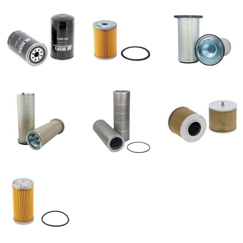 DAEWOO SOLAR 170 LC-3 Filter Service Kit w/Daewoo DB58T Eng.