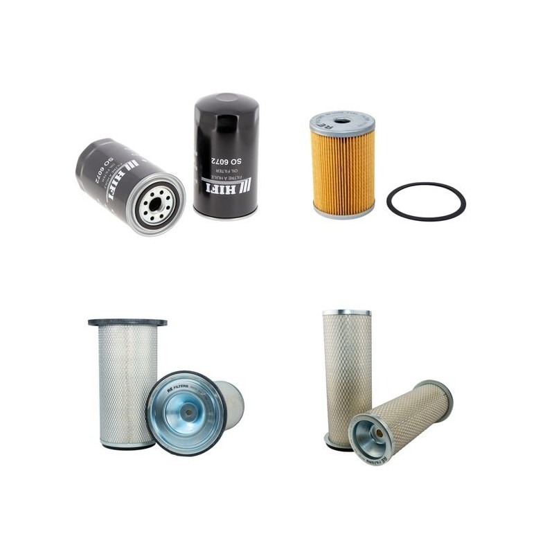 DAEWOO SOLAR 170 LC-3 Filter Service Kit Air Oil Fuel Filters w/Daewoo DB58T Eng.