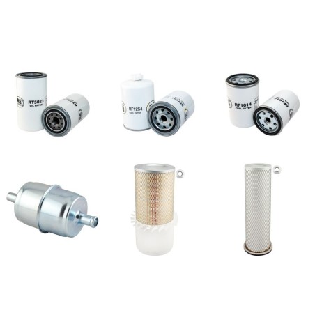 CASE (POCLAIN) 1188 Filter Service Kit Air Oil Fuel Filters w/Cummins 6T590 Eng.