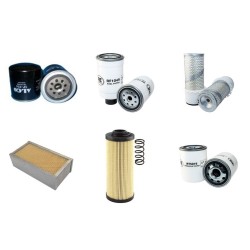Case (Poclain) 121B Filter Service Kit with Perkins Engine