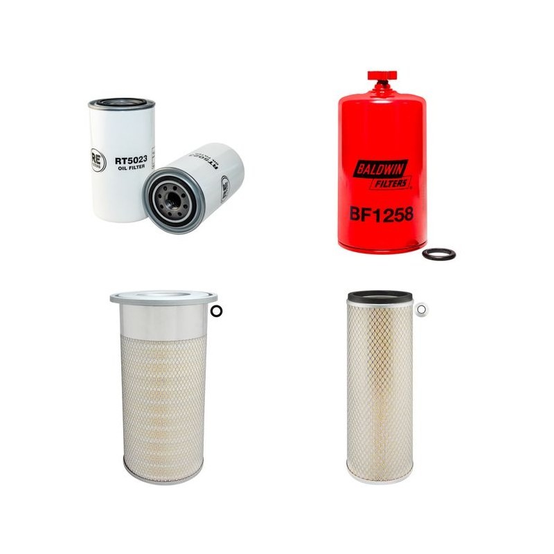 DAEWOO SOLAR 175 LC-V Filter Service Kit Air Oil Fuel Filters w/Daewoo DB58TIS Eng.   YR  2004-