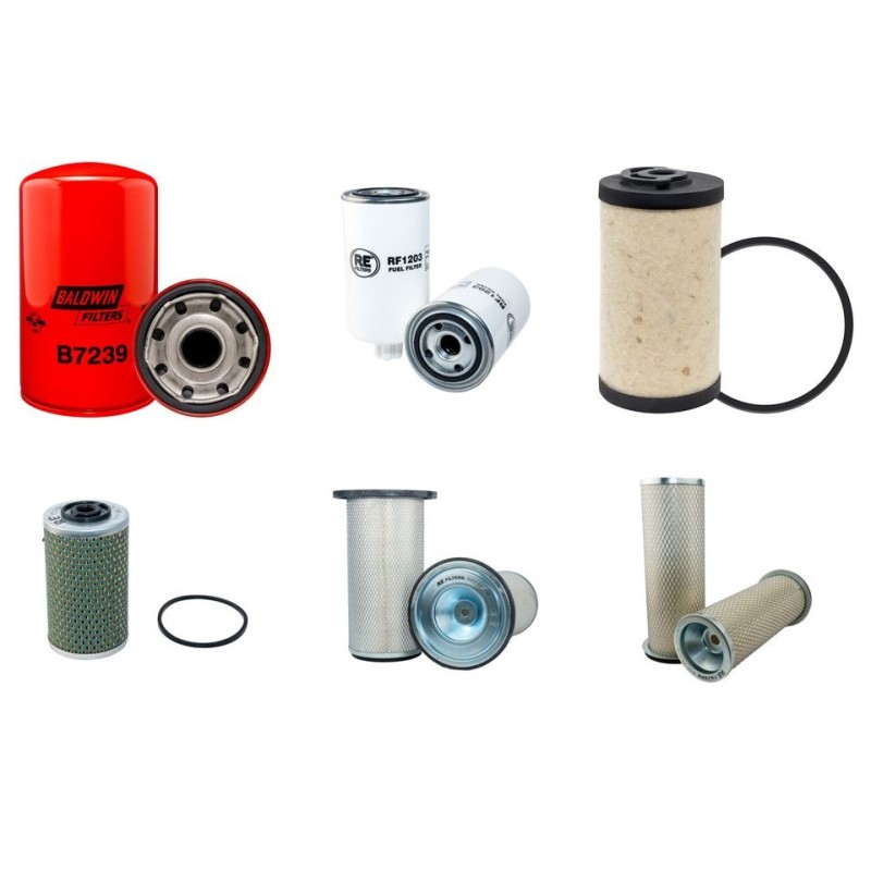 DAEWOO SOLAR 220 LC-3 Filter Service Kit Air Oil Fuel Filters