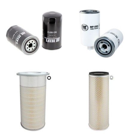 Daewoo Solar 220LC V Filter Service Kit - Air - Oil - Fuel Filters