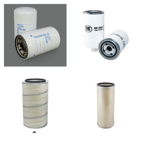 DAEWOO SOLAR 250 LC-V Filter Service Kit Air Oil Fuel Filters