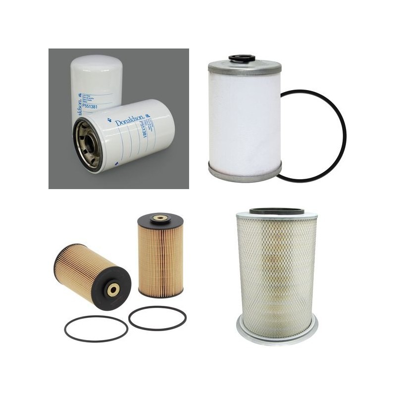 DAEWOO SOLAR 280 LC Filter Service Kit w/Daewoo 2366 Eng.