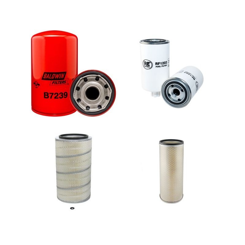DAEWOO SOLAR 290 LC-V Filter Service Kit Air Oil Fuel Filters
